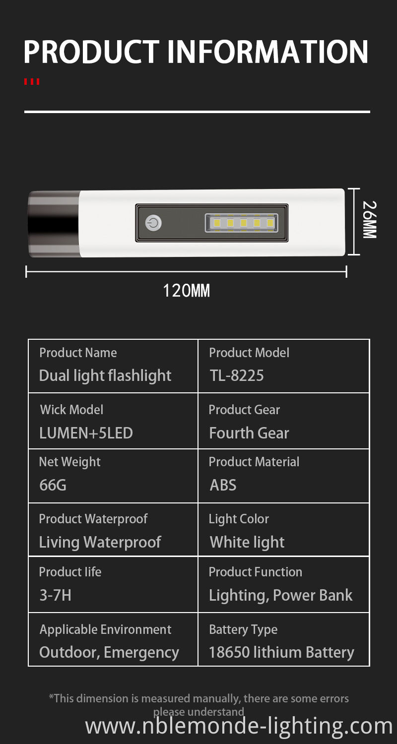 Portable LED Flashlight